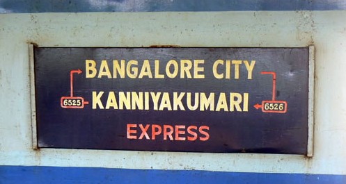 india-kanyakumari-train-destination-sign