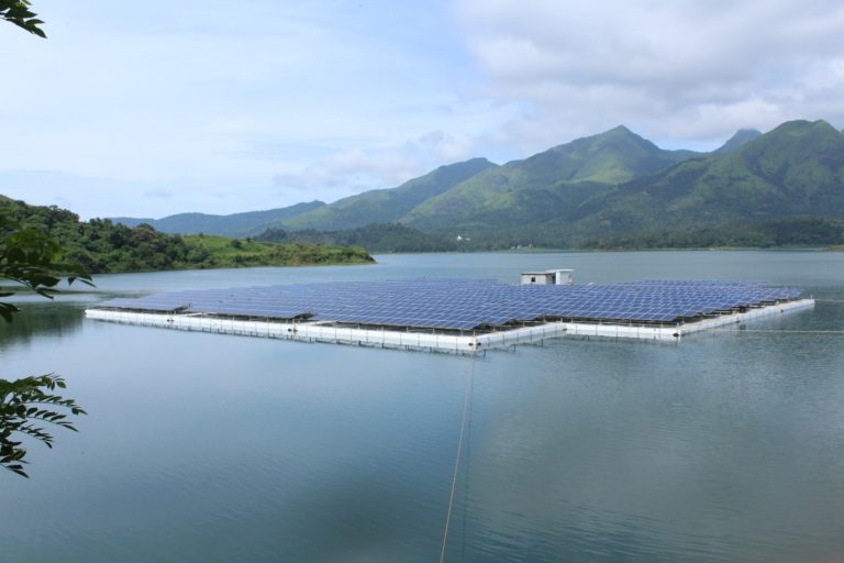 Banasurasagar Dam Floating Solar Power Plant Wayanad Kerala