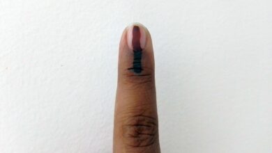 voted inked finger india malayalee