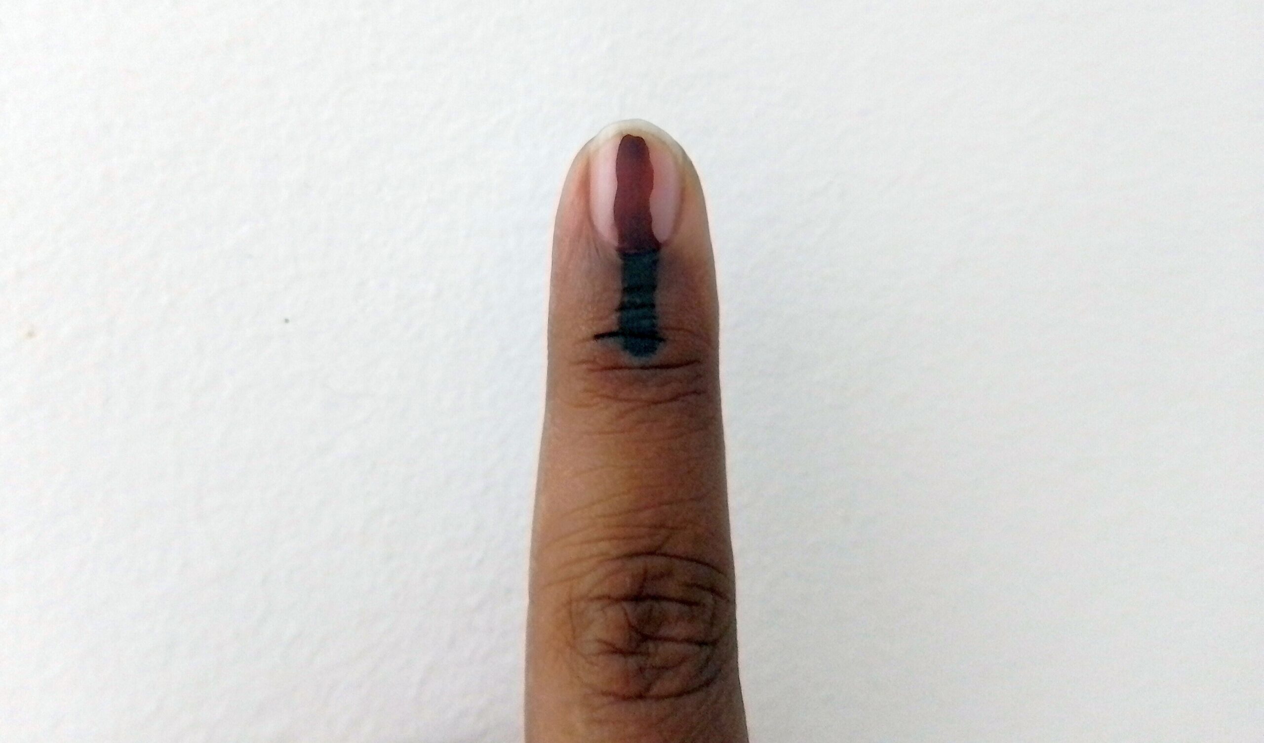 voted inked finger india malayalee