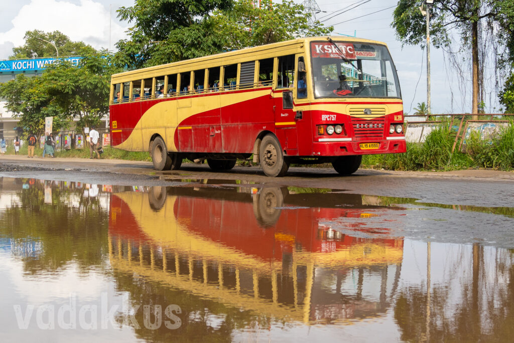 Kerala KSRTC Fast Passenger old classic livery